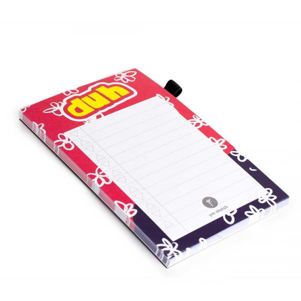Magnetic Notepad_duh_front_45