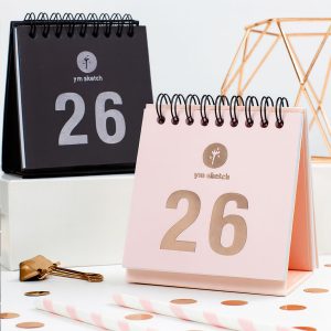 2026-Black-Mini-Desk-Calendar-mix